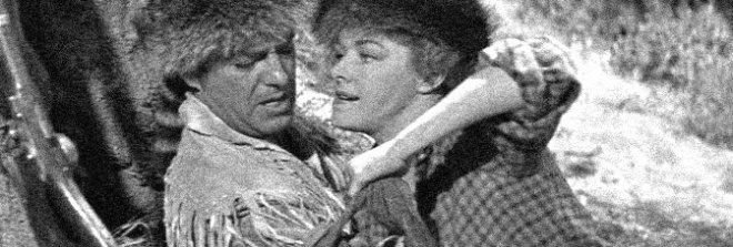 Robert Taylor and Eleanor Parker star in MANY RIVERS TO CROSS, directed by Roy Rowland for Metro-Goldwyn-Mayer.