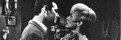 Stuart Whitman and Janet Leigh star in AN AMERICAN DREAM, directed by Robert Gist for Warner Bros.