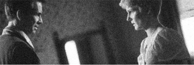 Anthony Perkins and Diana Scarwid star in PSYCHO III, directed by Perkins for Universal Pictures.