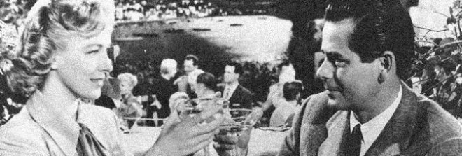 Eleanor Parker and Glenn Ford star in INTERRUPTED MELODY, directed by Curtis Bernhardt for Metro-Goldwyn-Mayer.