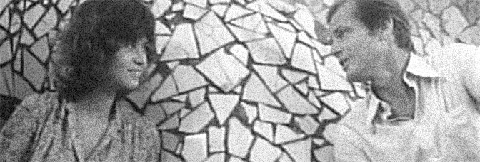 Maria Schneider and Jack Nicholson star in THE PASSENGER, directed by Michelangelo Antonioni for Metro-Goldwyn-Mayer.