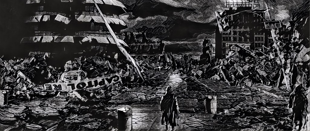 The Capitol Records Building is destroyed; you should see what happened to the Hollywood Bowl.