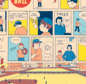 Look at all these panels; Clowes goes even smaller to fit it all in.